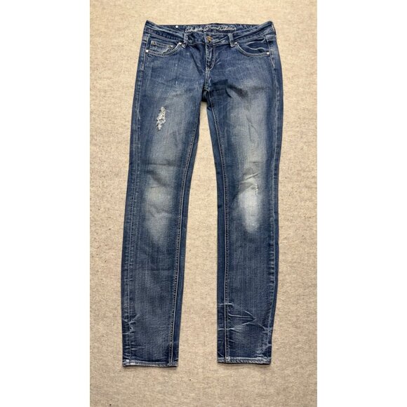 Buffalo David Bitton Lara Regular Rise Stretch Jean Legging 32 Inch Waist - Picture 1 of 8